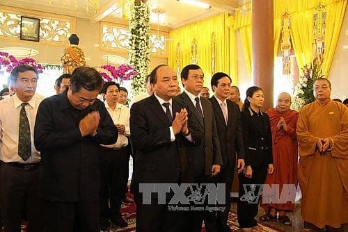 Lễ viếng Đại lão Hòa thượng Thích Trí Tịnh