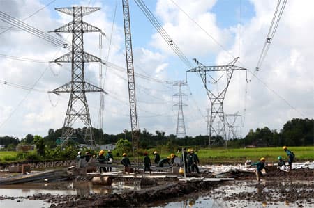 Tập đoàn EVN cắt điện các tuyến đường dây 500kV