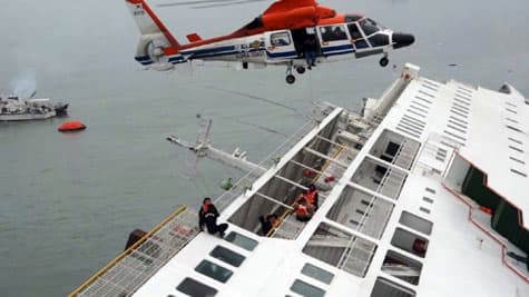 Vụ đắm phà tại Hàn Quốc: 9 người tử nạn, 287 người mất tích