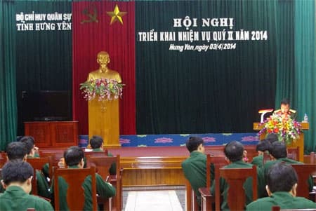 Hưng Yên nâng cao chất lượng diễn tập KVPT
