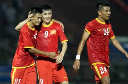ĐTVN thắng đậm ĐT Myanmar