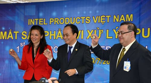 Ra mắt bộ vi xử lý sản xuất đầu tiên tại nhà máy Intel Việt Nam