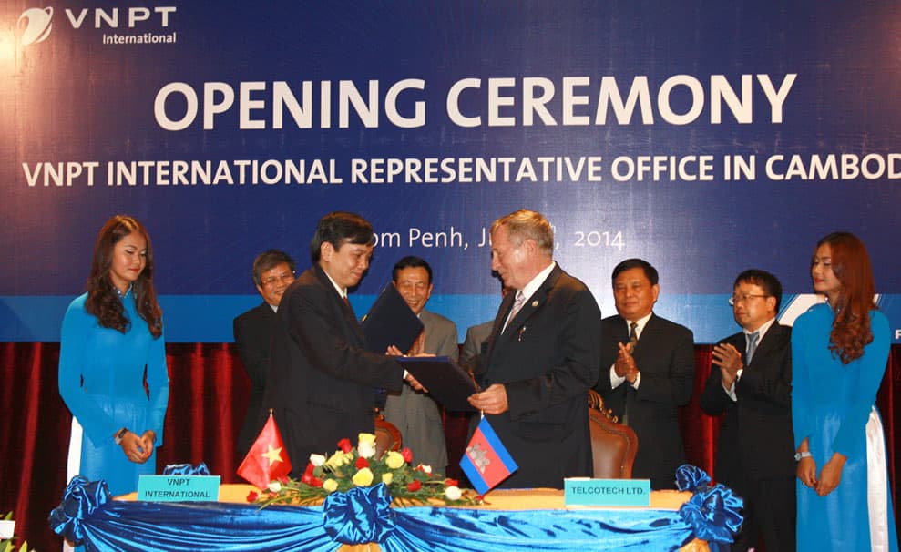 VNPT-I khai trương văn phòng đại diện tại Campuchia
