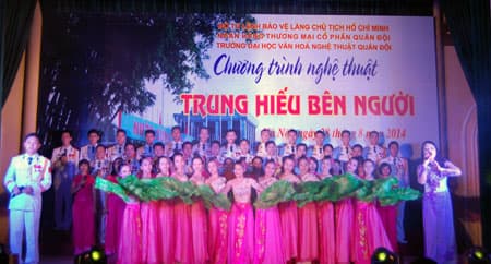 Chương trình nghệ thuật “Trung hiếu bên Người”