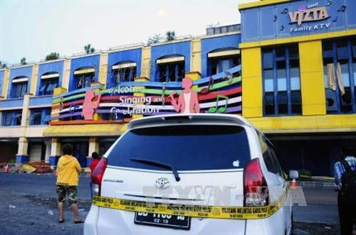 Cháy quán bar karaoke ở Indonesia, 17 người thiệt mạng