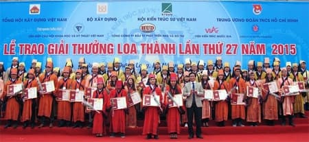 Hơn 70 đồ án kiến trúc được trao giải thưởng Loa Thành năm 2015