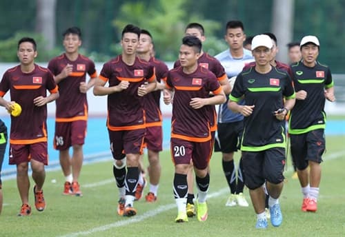 SEA Games 28: U23 Việt Nam tập luyện chờ ngày đối đầu với Brunei