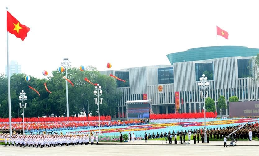 Muôn sắc màu mừng ngày hội lớn