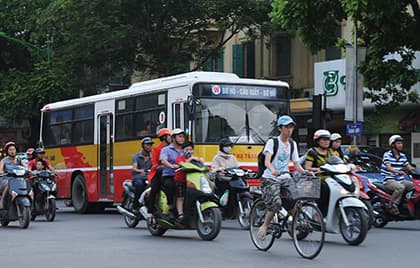 Phát triển giao thông hiện đại để giảm khí nhà kính