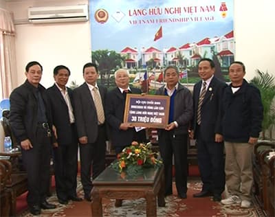 Hội Cựu chiến binh người Việt tại Đức tổ chức một số hoạt động từ thiện