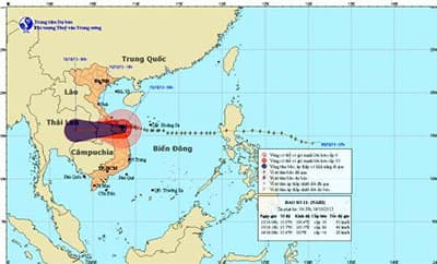 Bão số 11 đổ bộ vào Đà Nẵng-QuảngNam, Bắc Bộ trời trở lạnh