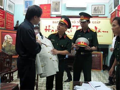 Chuyện những người may quân phục cuối cùng cho Đại tướng Võ Nguyên Giáp