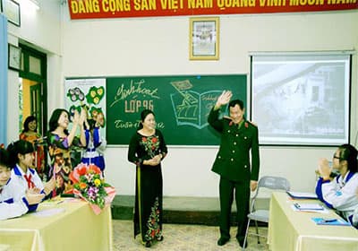 Ngôi trường nổi tiếng với các hoạt động tình nghĩa