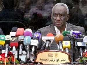 Phó tổng thống Sudan từ chức