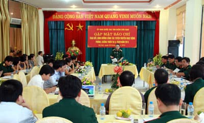 Trao đổi, định hướng công tác tuyên truyền về phòng, chống thiên tai và TKCN