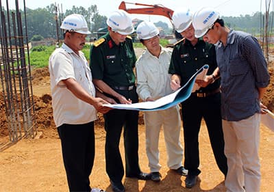 Ngày cao điểm ở Trung tâm Huấn luyện Quân sự Quốc gia 4