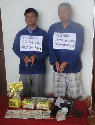Triệt phá đường dây vận chuyển ma túy đá xuyên quốc gia