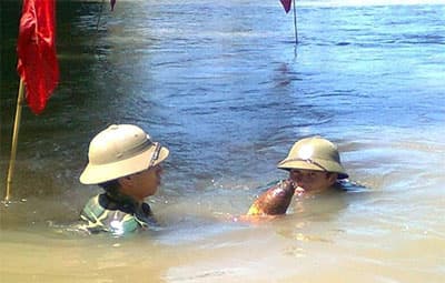 Dọn sạch bom, mìn trên kênh thủy lợi Phước Hòa
