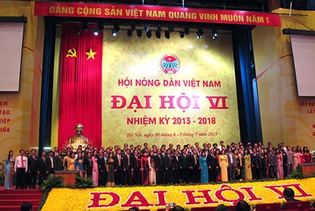 Bế mạc Đại hội đại biểu toàn quốc Hội Nông dân Việt Nam lần thứ VI