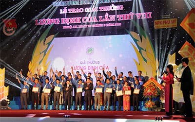 Trung ương Đoàn trao Giải thưởng Lương Định Của lần thứ 8