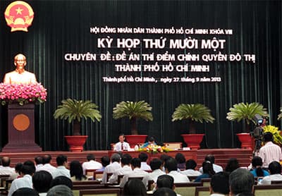 Đề án Thí điểm Chính quyền đô thị tạo cơ chế thuận lợi, thúc đẩy sự phát triển