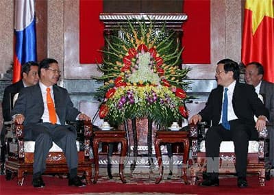 Tiếp tục làm sâu sắc hơn nữa quan hệ Việt Nam - Lào