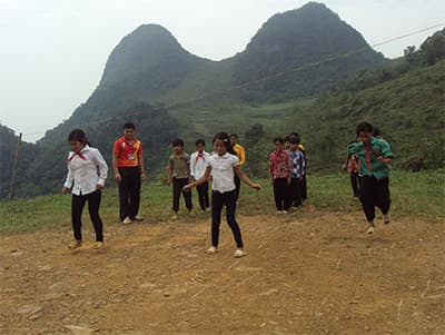 Niềm vui ở điểm trường Khau Khác