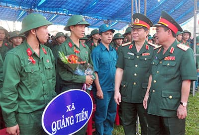 Hội tòng quân trên xứ đạo Trảng Bom