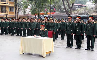 Bệnh viện 354: Ra quân huấn luyện và phát động thi đua năm 2014