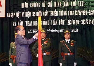 BĐBP phát huy truyền thống anh hùng, hoàn thành xuất sắc nhiệm vụ bảo vệ chủ quyền, an ninh biên giới của Tổ quốc (*)