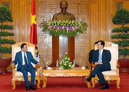 Thủ tướng Nguyễn Tấn Dũng tiếp Đại sứ UAE và Myanmar