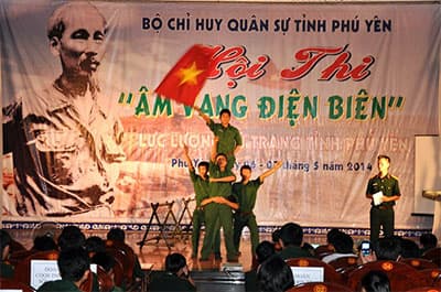 Bộ CHQS tỉnh Phú Yên: Tổ chức Hội thi “Âm vang Điện Biên”