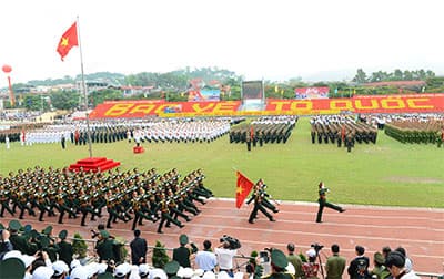 Hào khí Điện Biên vang vọng non sông