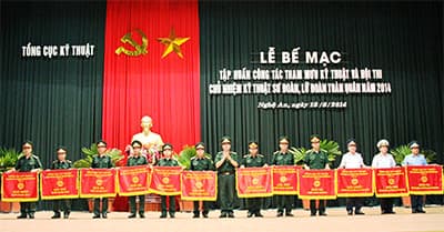 Tổng cục Kỹ thuật: Kết thúc tập huấn và hội thi chủ nhiệm kỹ thuật toàn quân