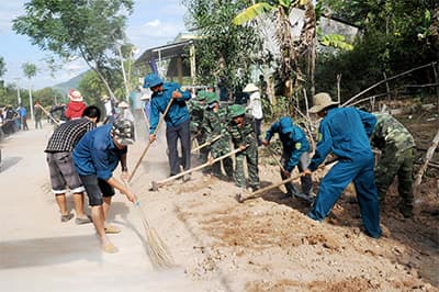 Thêm những công trình mới ở Quế Trung