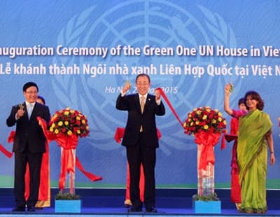 Khánh thành Ngôi nhà Xanh Liên hợp quốc tại Việt Nam
