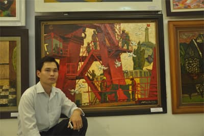 Nét bút tươi trẻ về đề tài lực lượng vũ trang