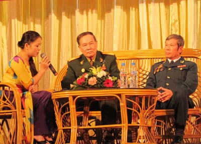 Giao lưu “Người lính với bầu trời Hà Nội”