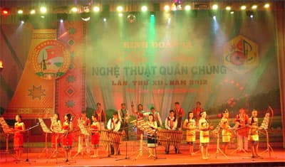 Binh đoàn 15 hội diễn nghệ thuật quần chúng