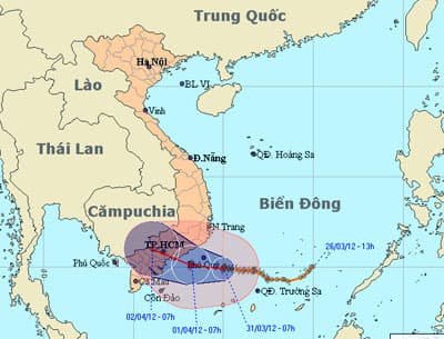 TP Hồ Chí Minh lên phương án sơ tán dân tránh bão