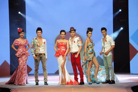 Phương Mai, Nguyễn Hữu Long đoạt giải vàng Siêu mẫu Việt Nam 2012