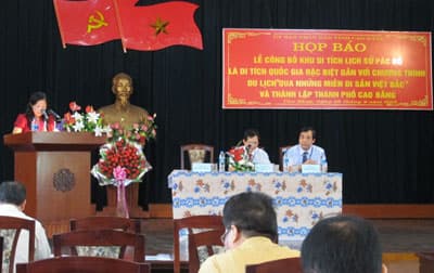 Công bố Pác Bó là Di tích quốc gia đặc biệt