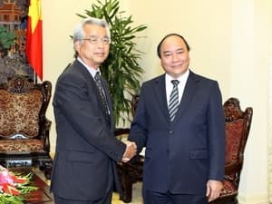 Phó thủ tướng Nguyễn Xuân Phúc tiếp Phó chủ tịch JICA