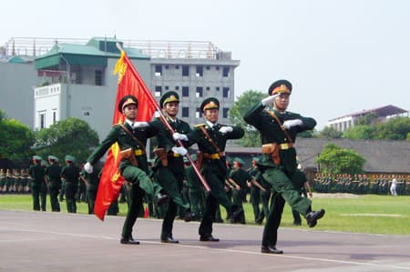 Học viện hậu cần khai giảng năm học mới