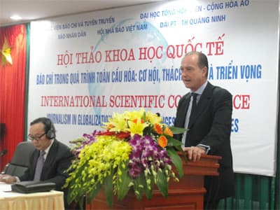 Hội thảo khoa học Quốc tế: Báo chí trong quá trình toàn cầu hoá