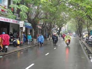 Miền Bắc có mưa nhỏ