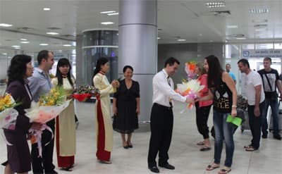 Khánh Hòa: Đón hơn 200 du khách đầu tiên bay thẳng từ Ukraina