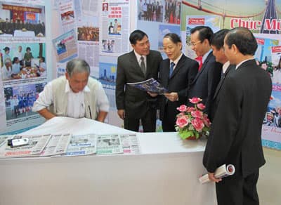 Hội báo Xuân Đà Nẵng: Trưng bày hơn 200 ấn phẩm
