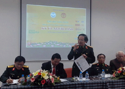 Triển khai công trình sách “Ký ức người lính”