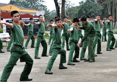 Những ngày đầu trong quân ngũ